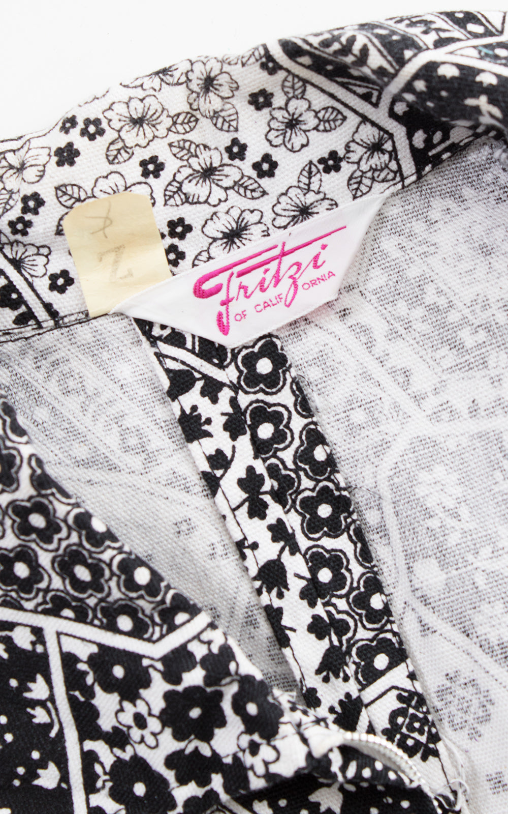 1960s Floral Romper Dress