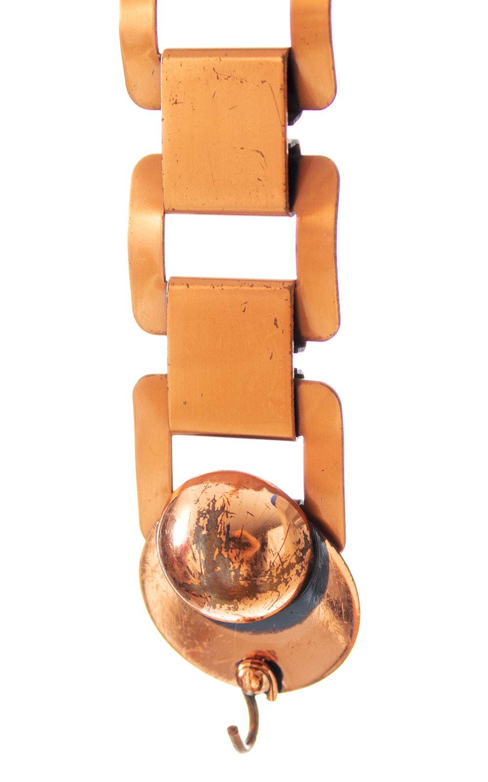 1950s Copper Chain Cinch Belt | small/medium