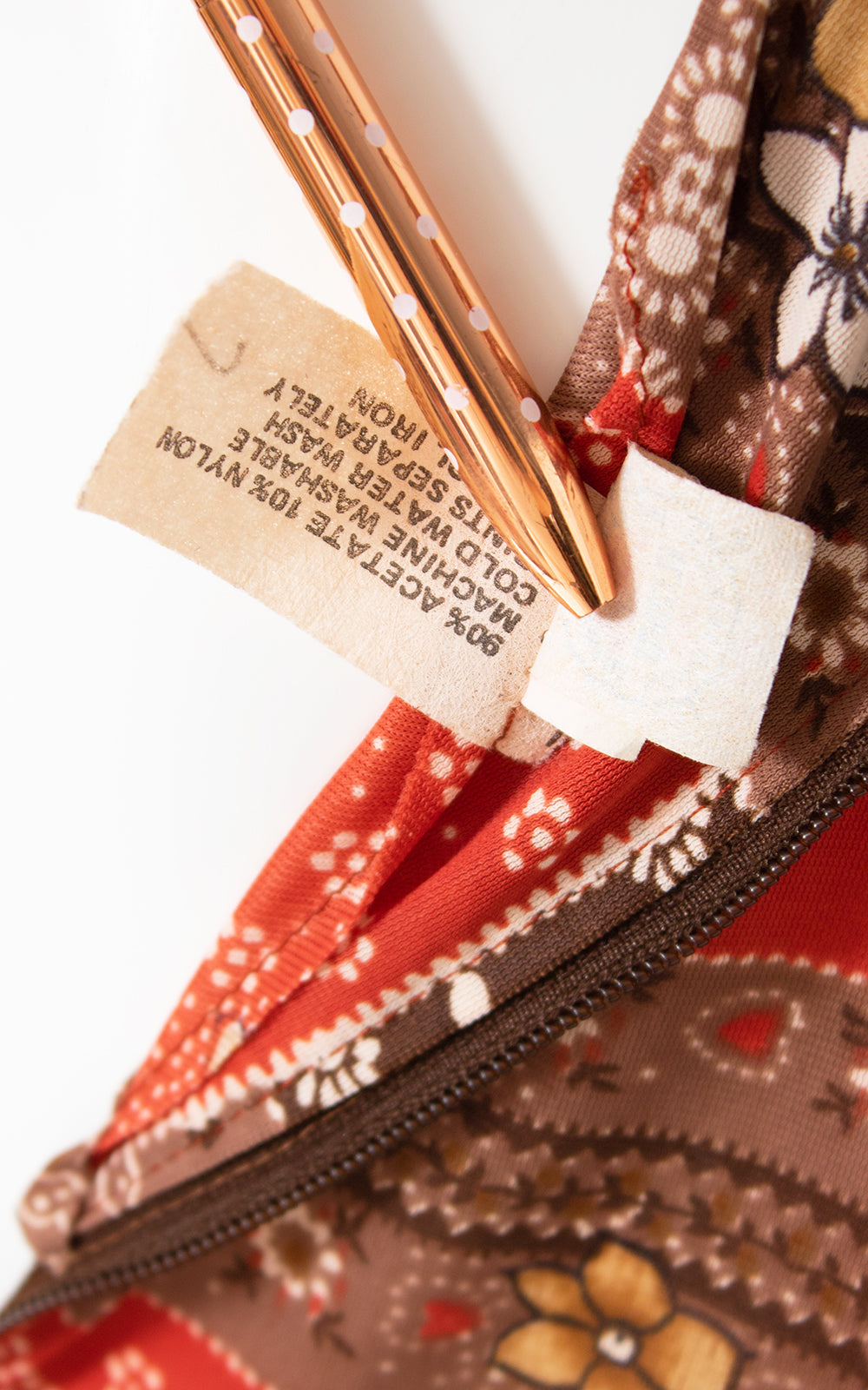 1970s Patchwork Angel Sleeve Maxi Dress | small