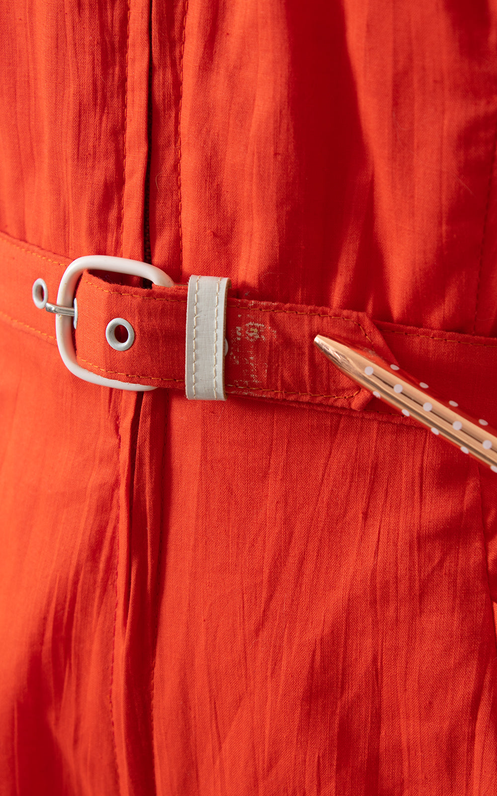 1940s 1950s Cotton Sailor Romper | small/medium