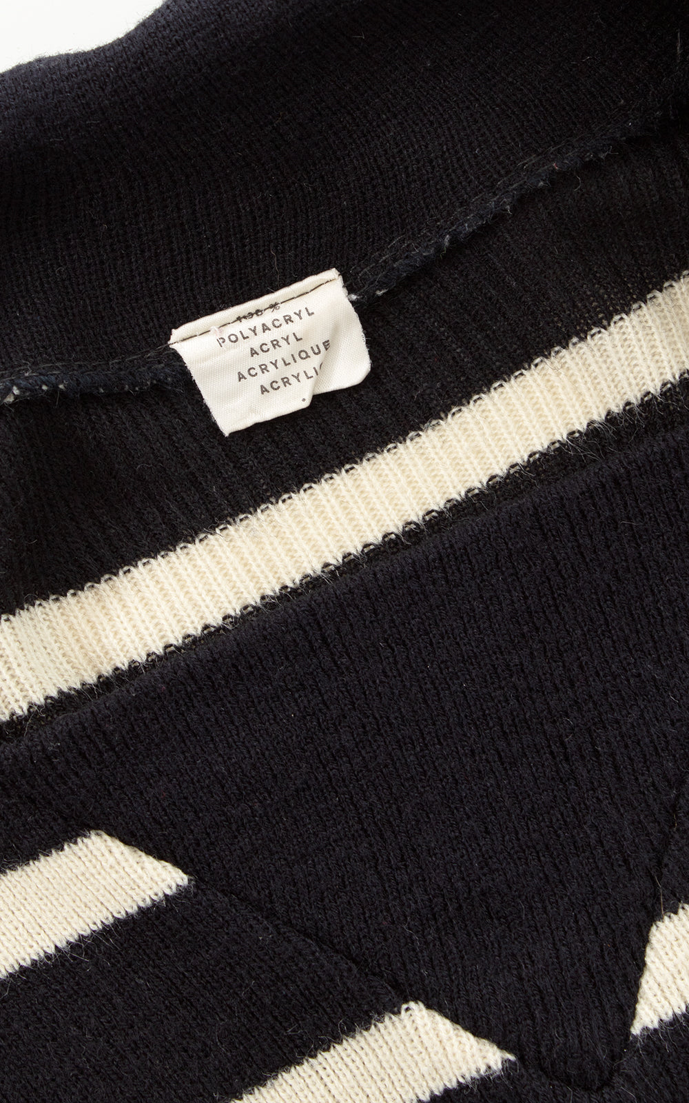 1970s Striped Sailor Sweater BirthdayLifeVintage
