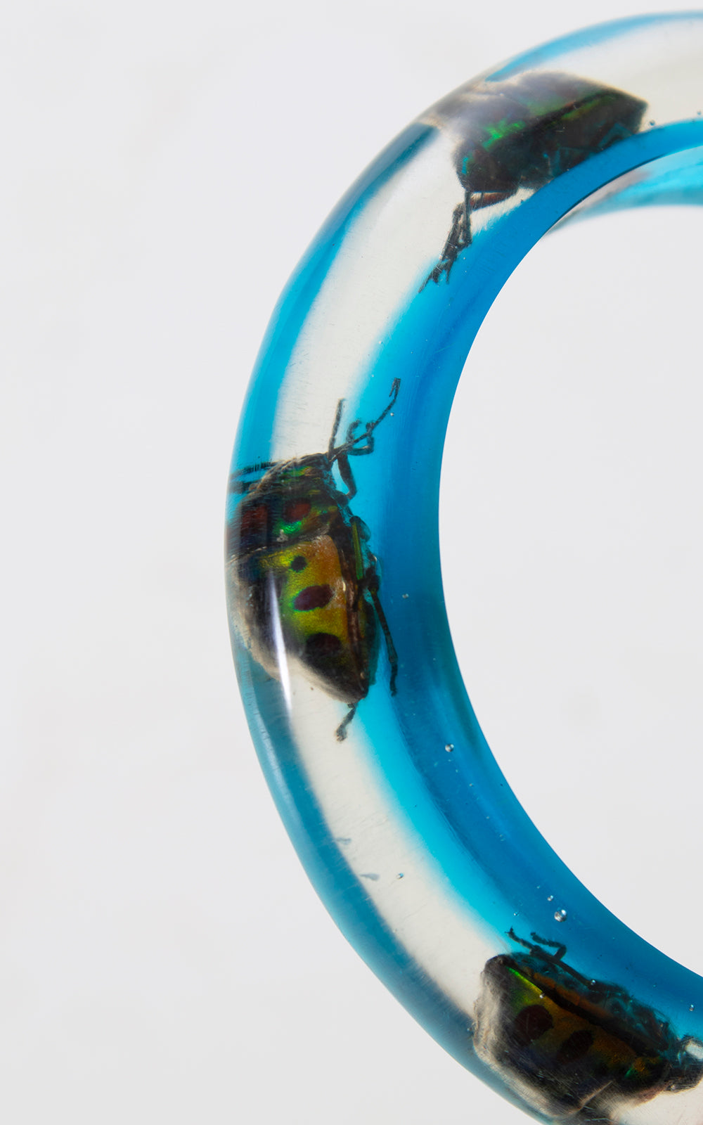 1960s 1970s Beetles Lucite Bangles (set of 2)