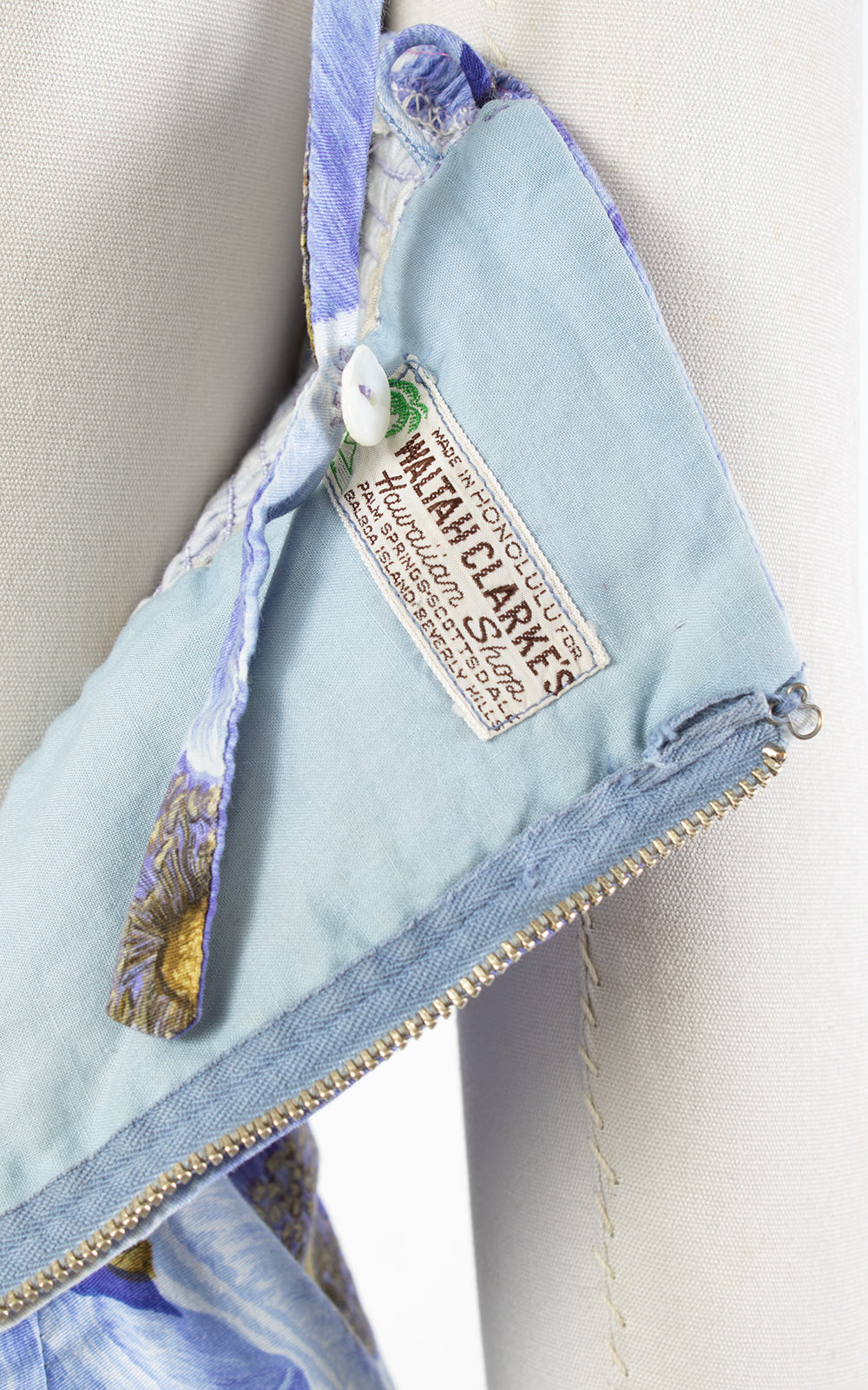 1950s Magnolia Cotton Smocked Shorts Romper | medium