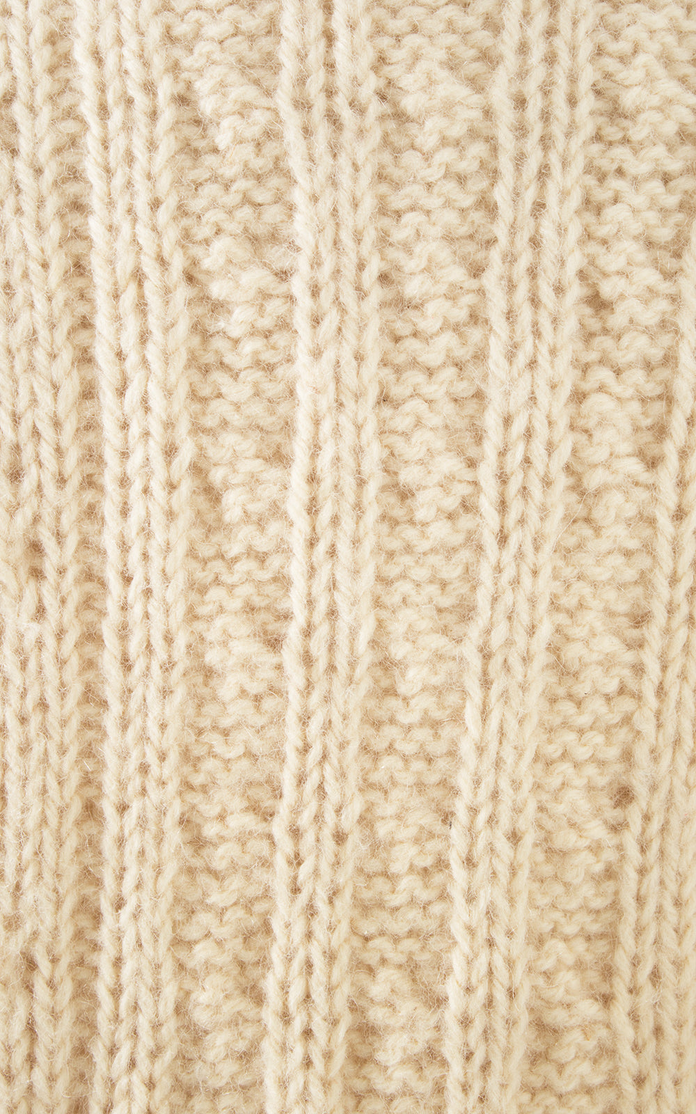 1980s Cable Knit Wool Sweater