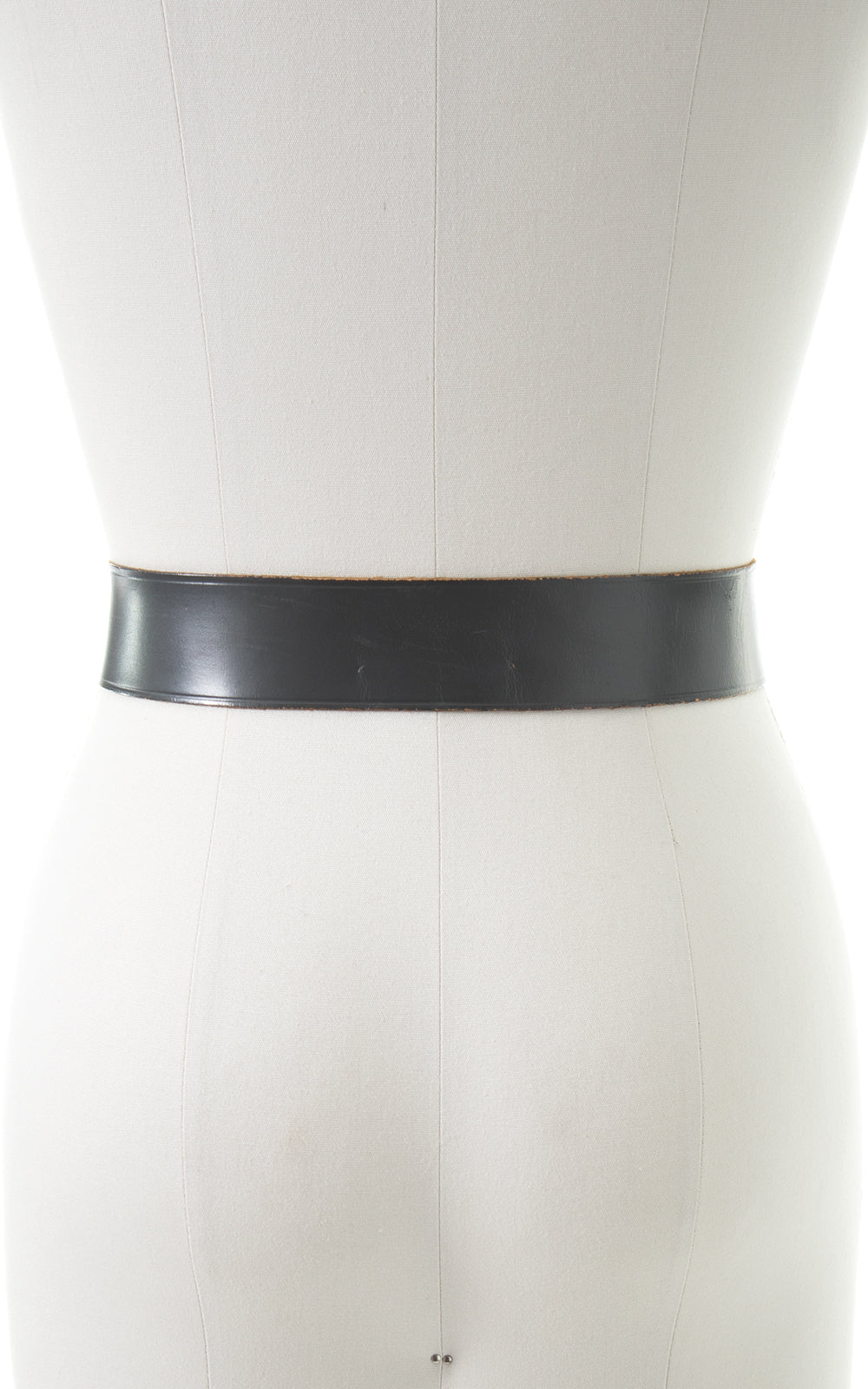 1950s Calderon Sewing Novelty Leather Cinch Belt