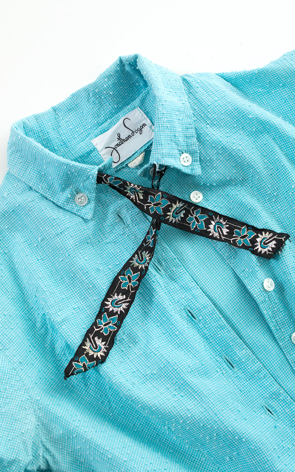 1950s Jonathan Logan Cotton Shirtwaist Dress