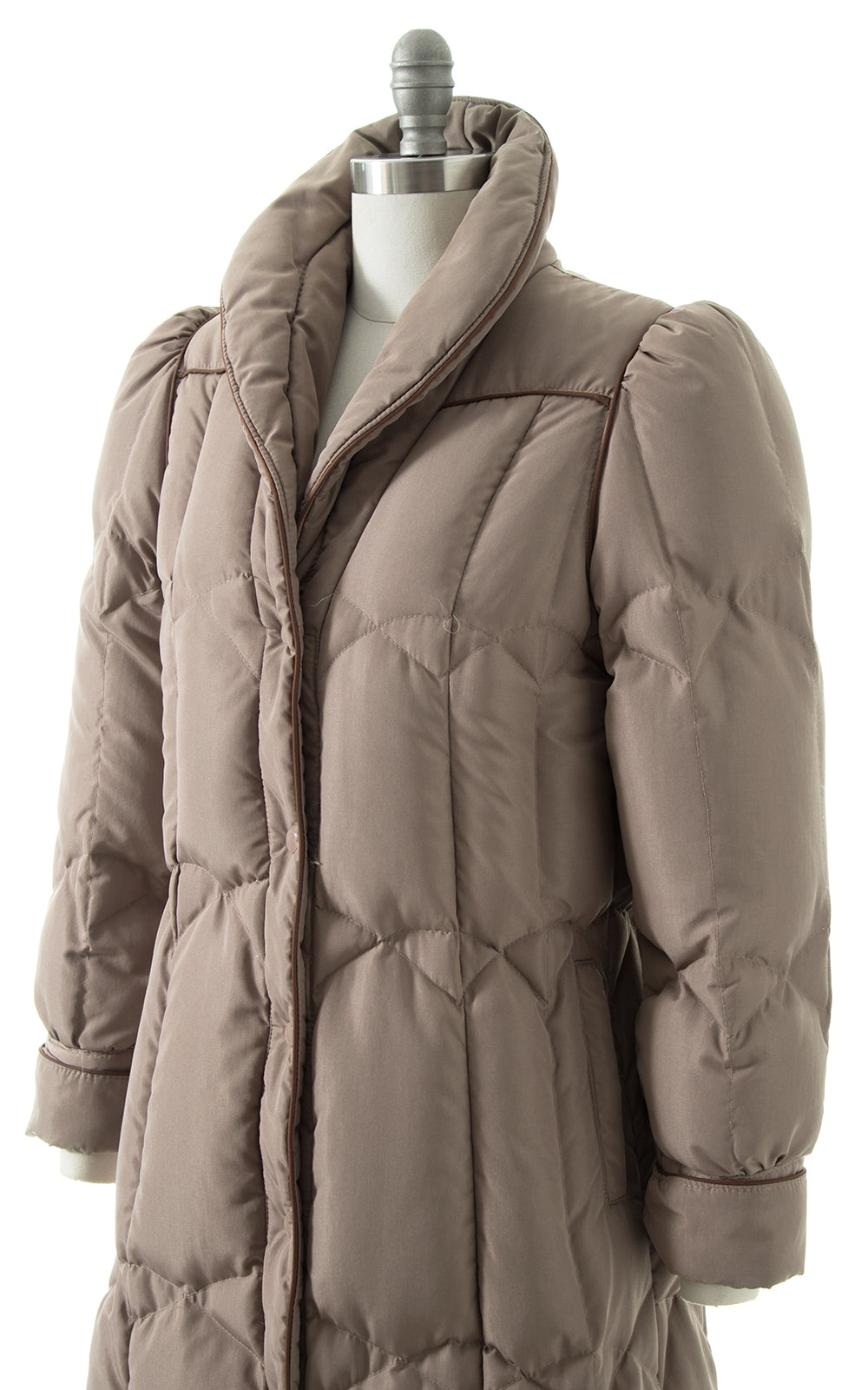1980s Down Feather Puffer Coat