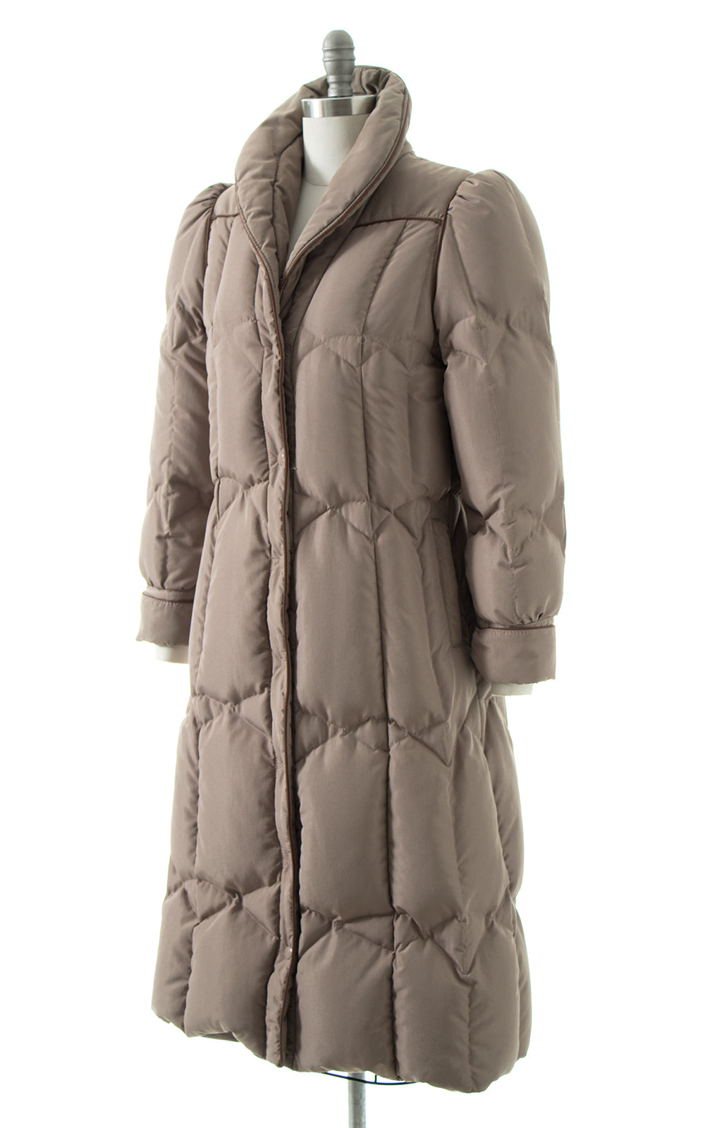1980s Down Feather Puffer Coat