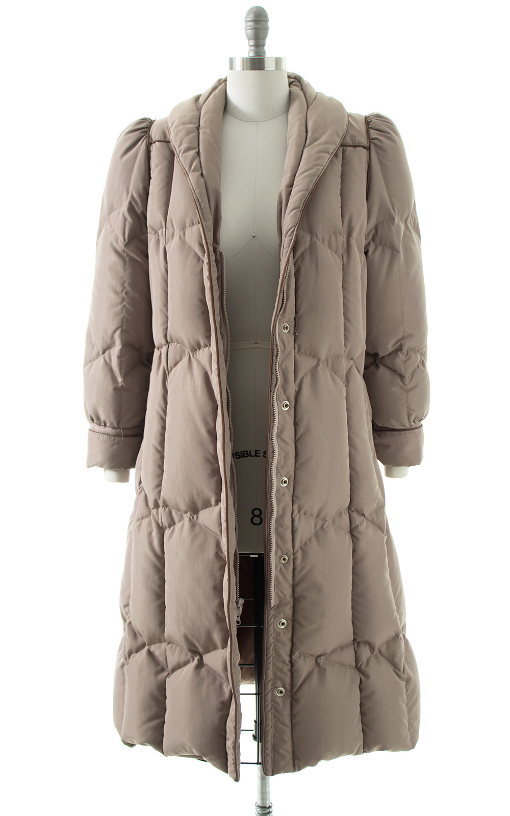 1980s Down Feather Puffer Coat