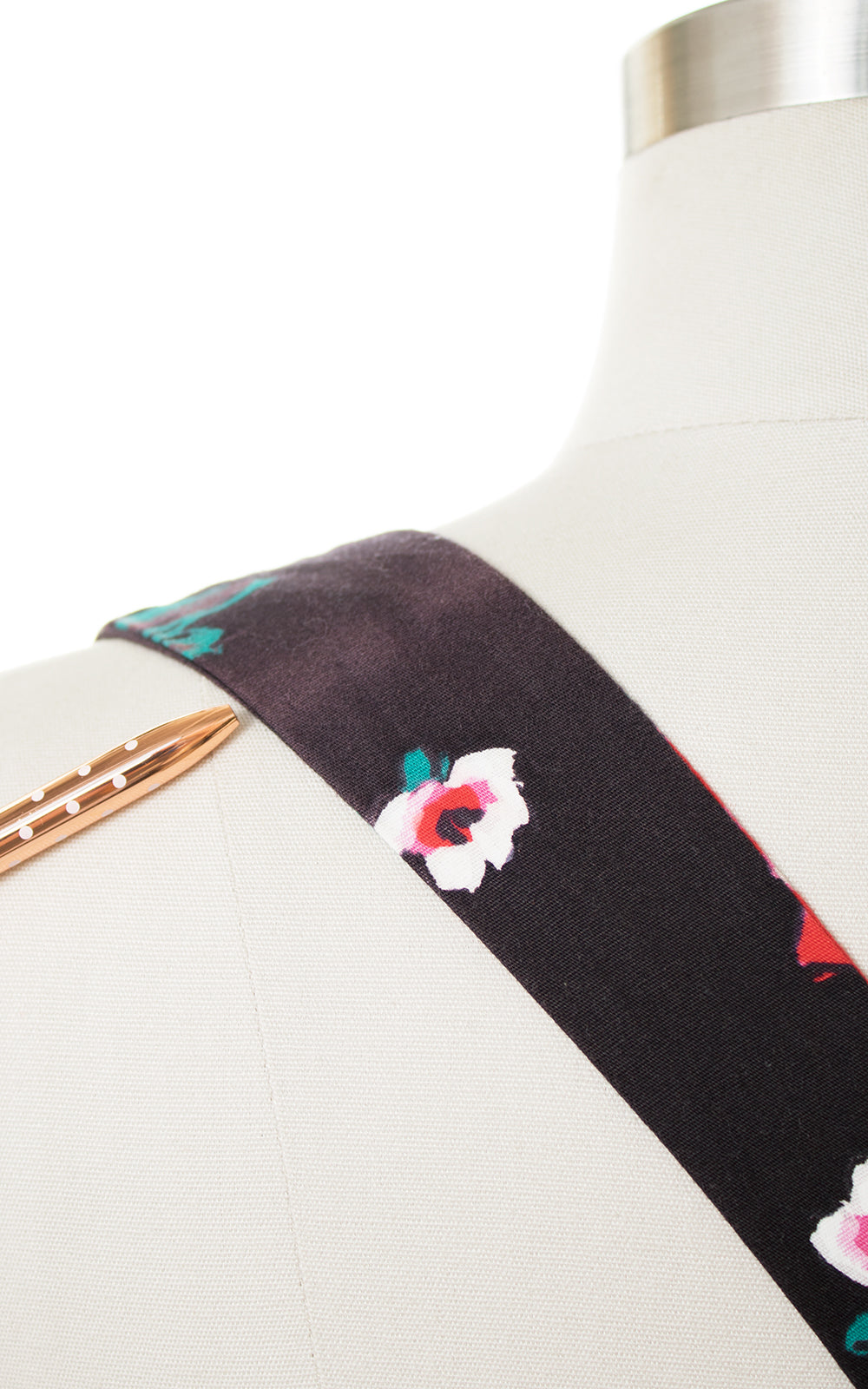 1980s Lanz Floral Criss-Cross Cotton Sundress