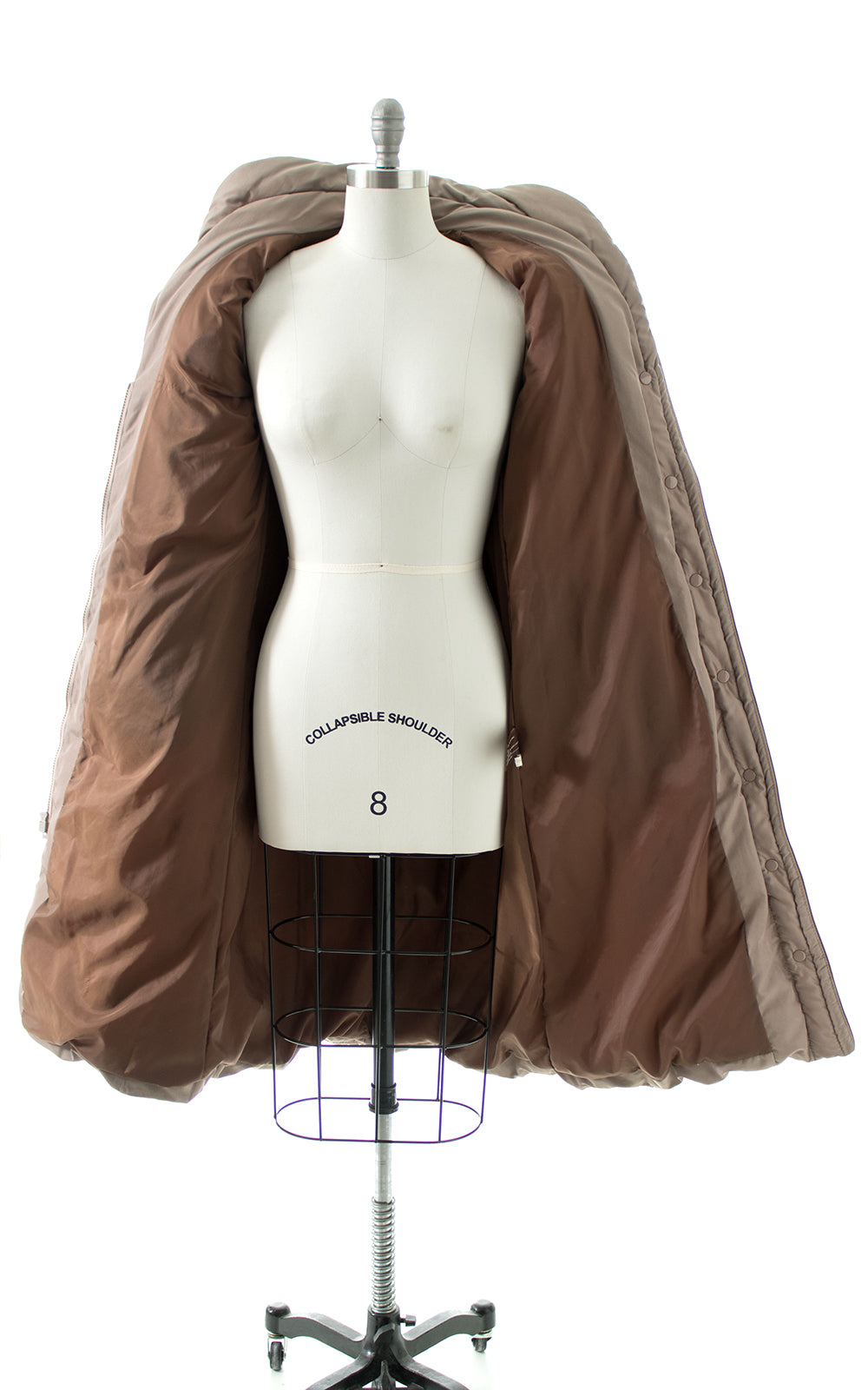 1980s Down Feather Puffer Coat