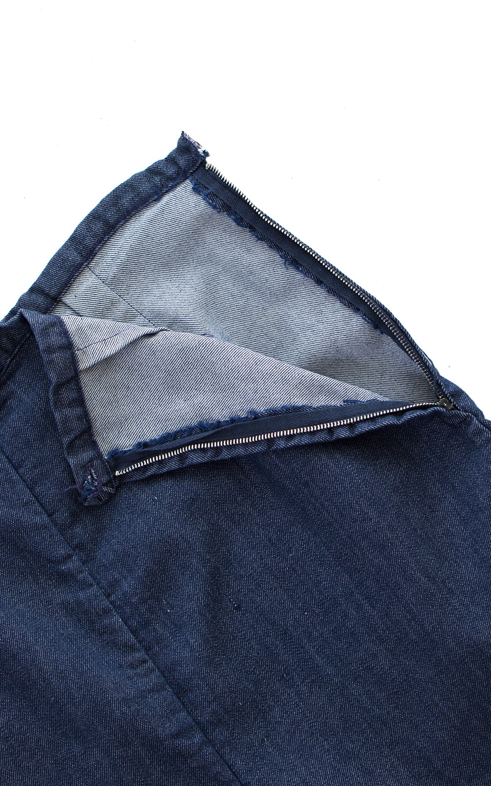 1950s Stretchy Denim High Waisted Pants