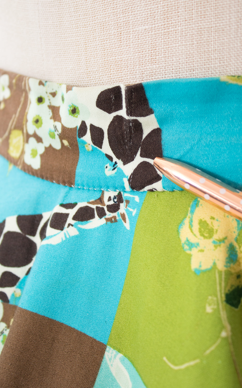 1950s Style Animals Novelty Print Circle Skirt