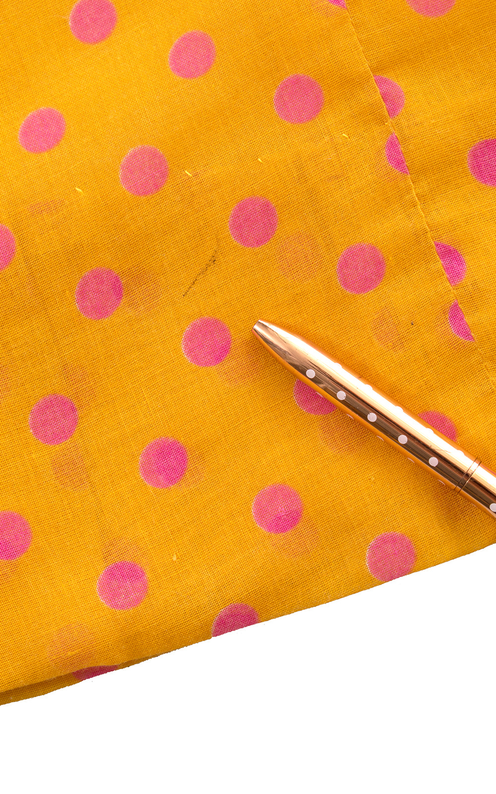 1960s Polka Dot Ruffed Shift Dress