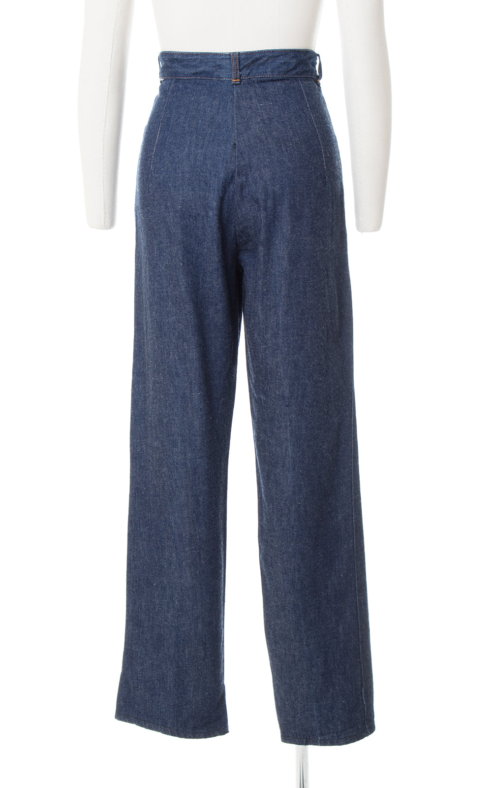 1950s Pearl Snap Western Denim Jeans