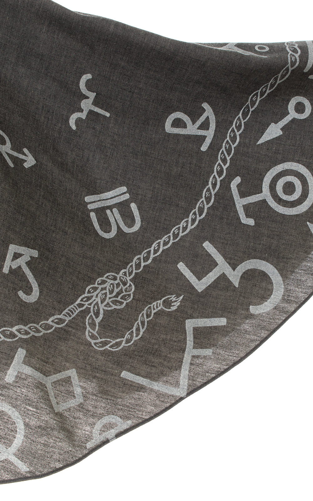 1950s Cattle Branding Novelty Print Circle Skirt