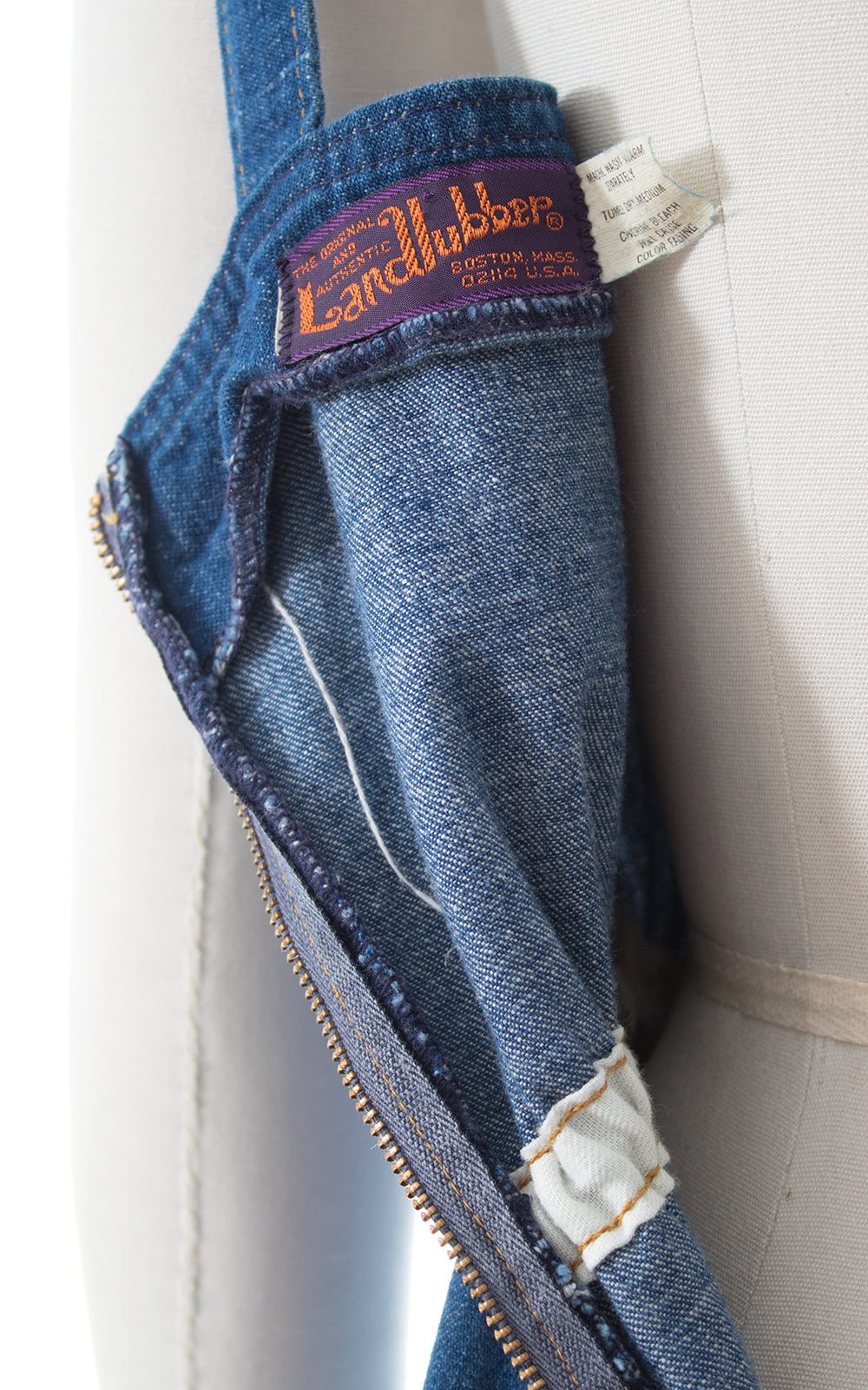 1970s Landlubber Denim Jumpsuit