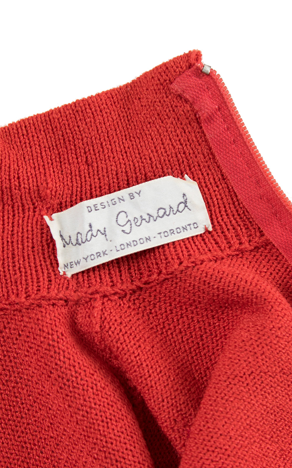 1960s Made Gerrard Knit Maxi Dress