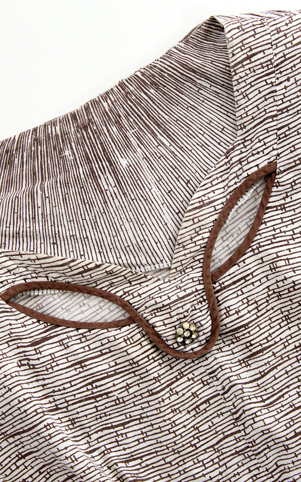 1950s Lace Trompe L'oeil Dress