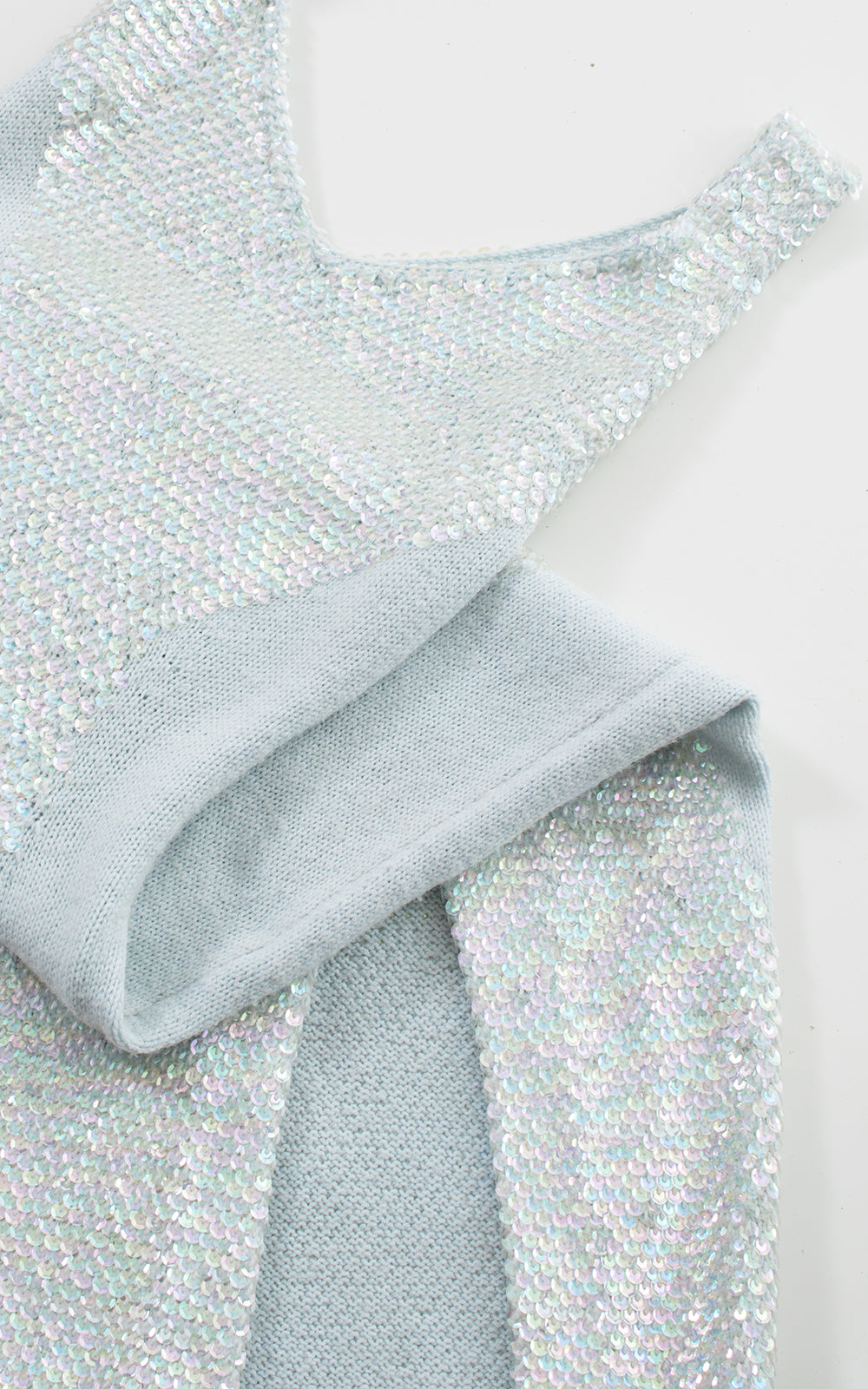 1960s Sequin Beaded Sweater Dress