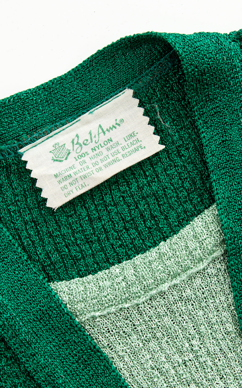 1970s Knit Faux Sweater Set