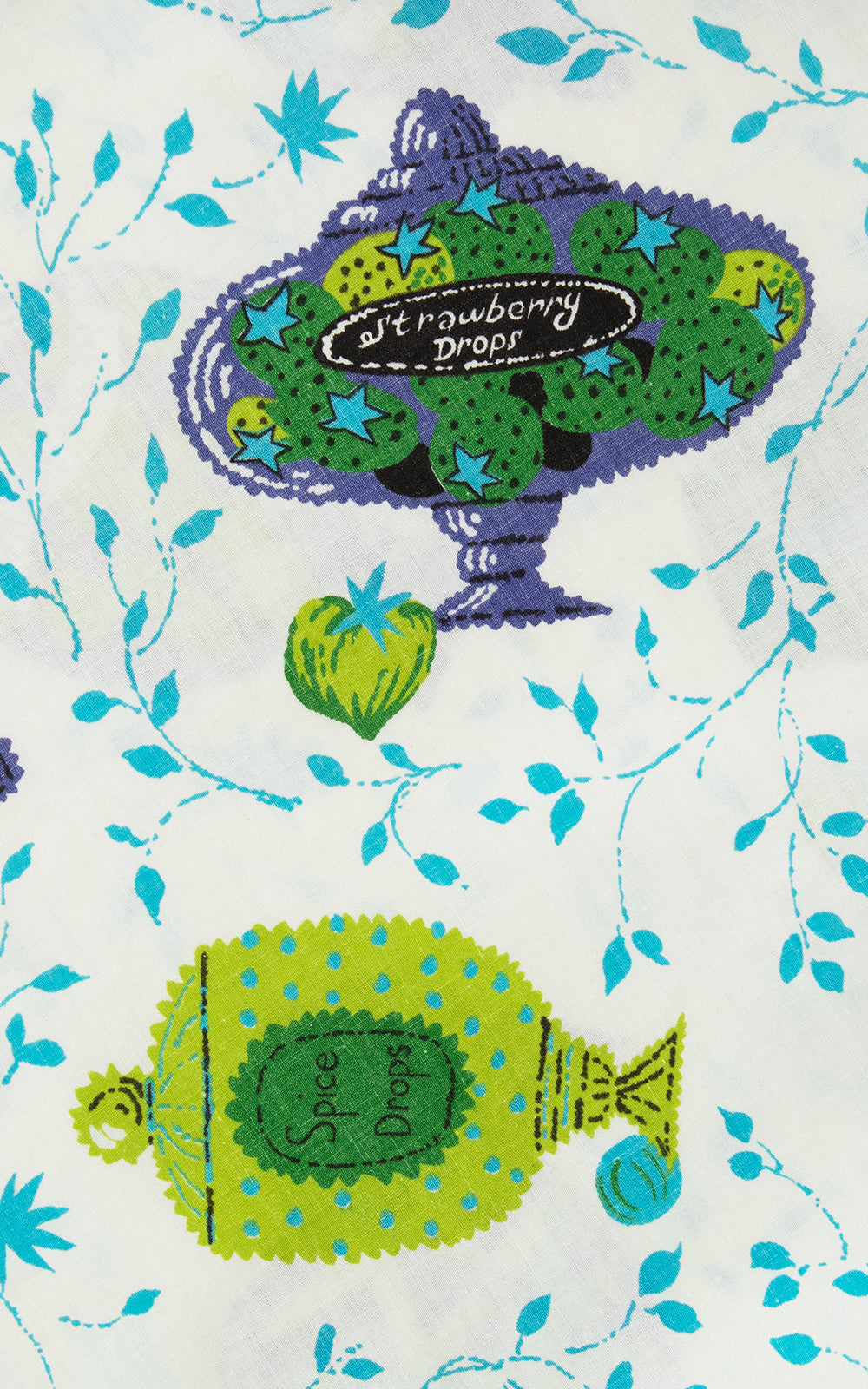 1950s Candy Jars Novelty Print Sundress