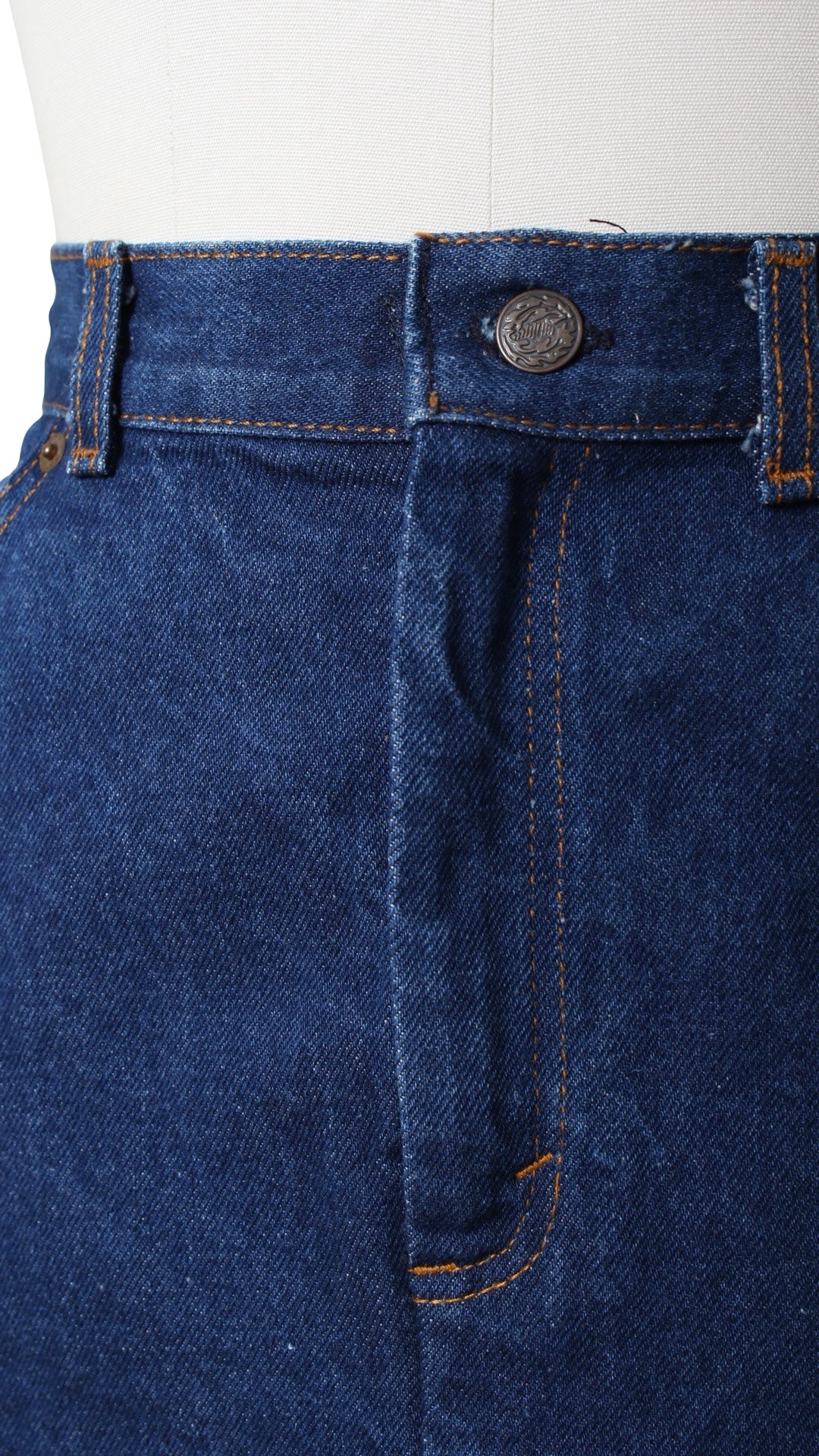 1970s 1980s LEVI'S Denim Skirt | small