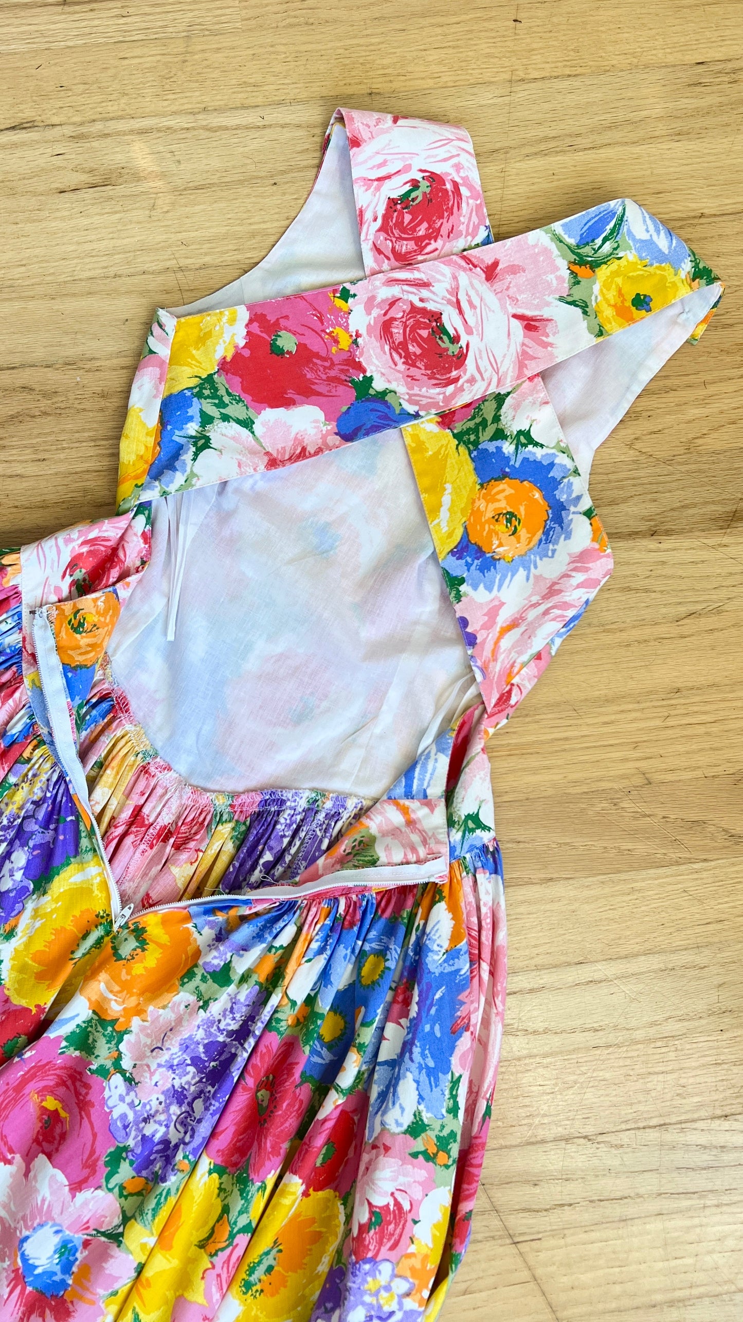 1980s Criss-Cross Back Sundress | small