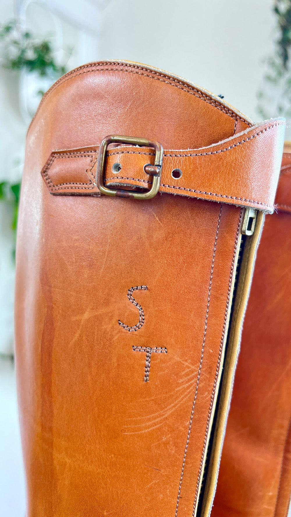 1970s Brown Leather Campus Boots | size US 7