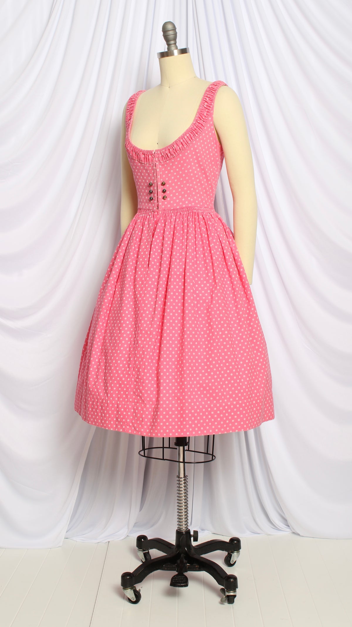 NEW | 1960s LANZ OF SALZBURG Floral Dirndl Dress | small/medium