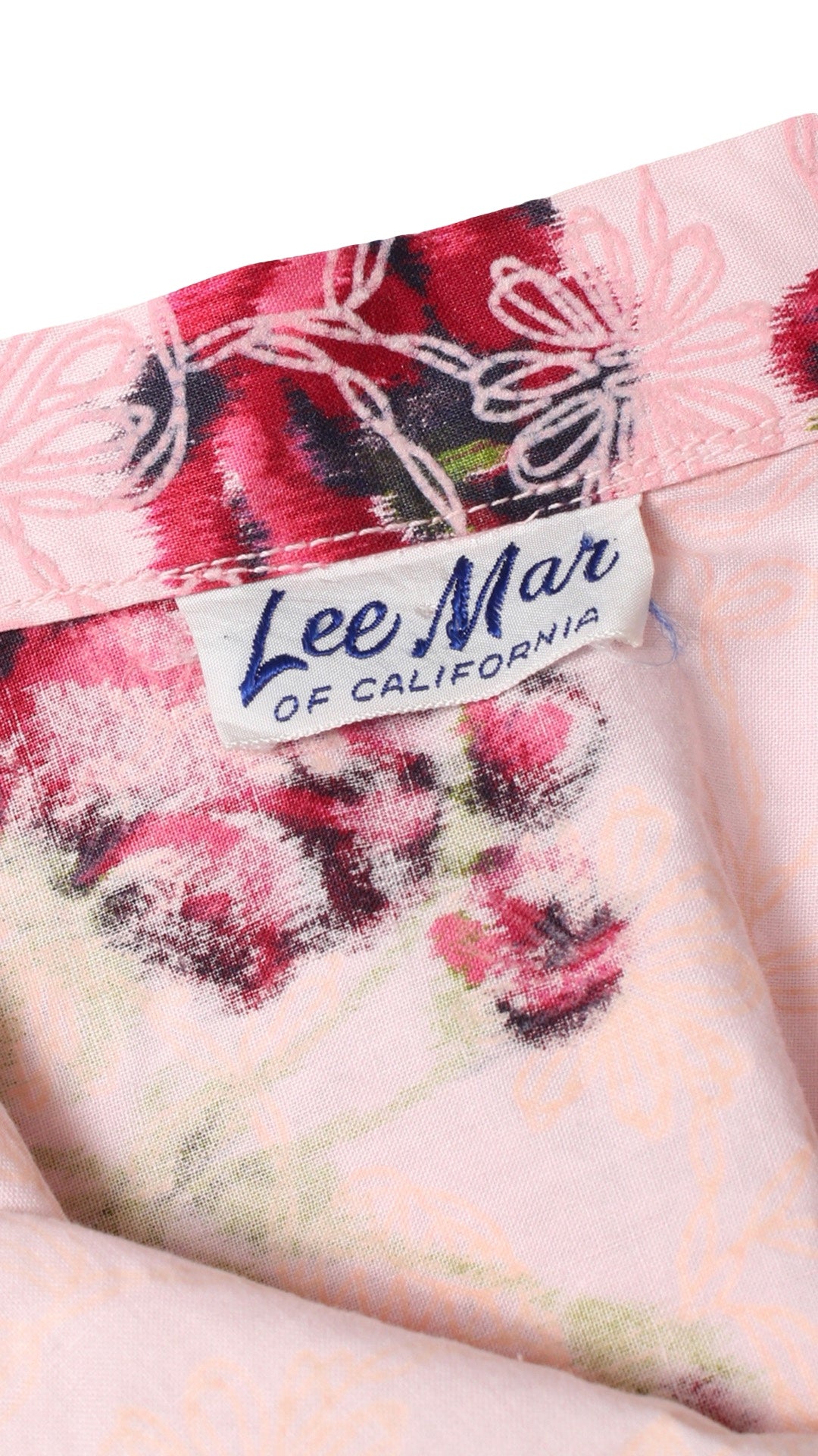 NEW | 1950s Flocked Rose Circle Skirt | small