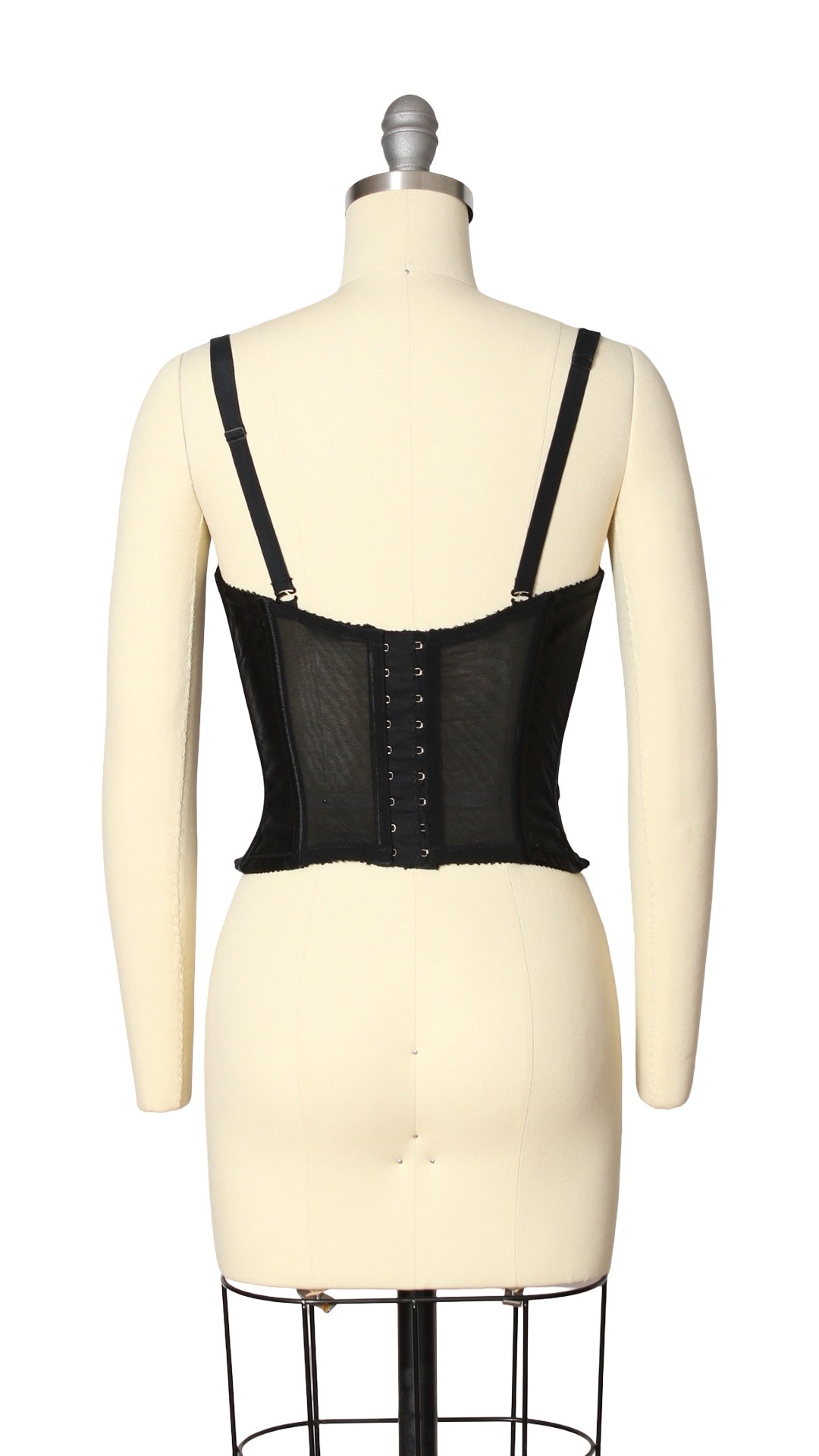 NEW | 1950s Longline Bustier Bullet Bra | 32B
