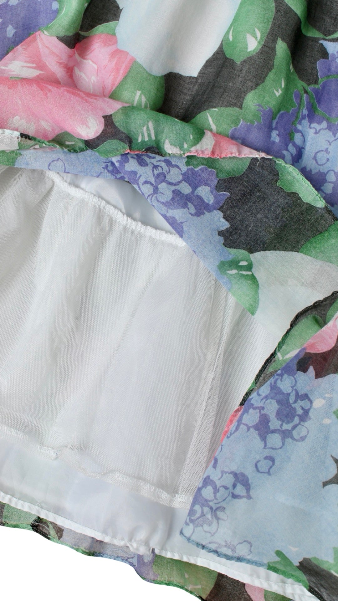 NEW | 1970s Calla Lily Floral Dress | small