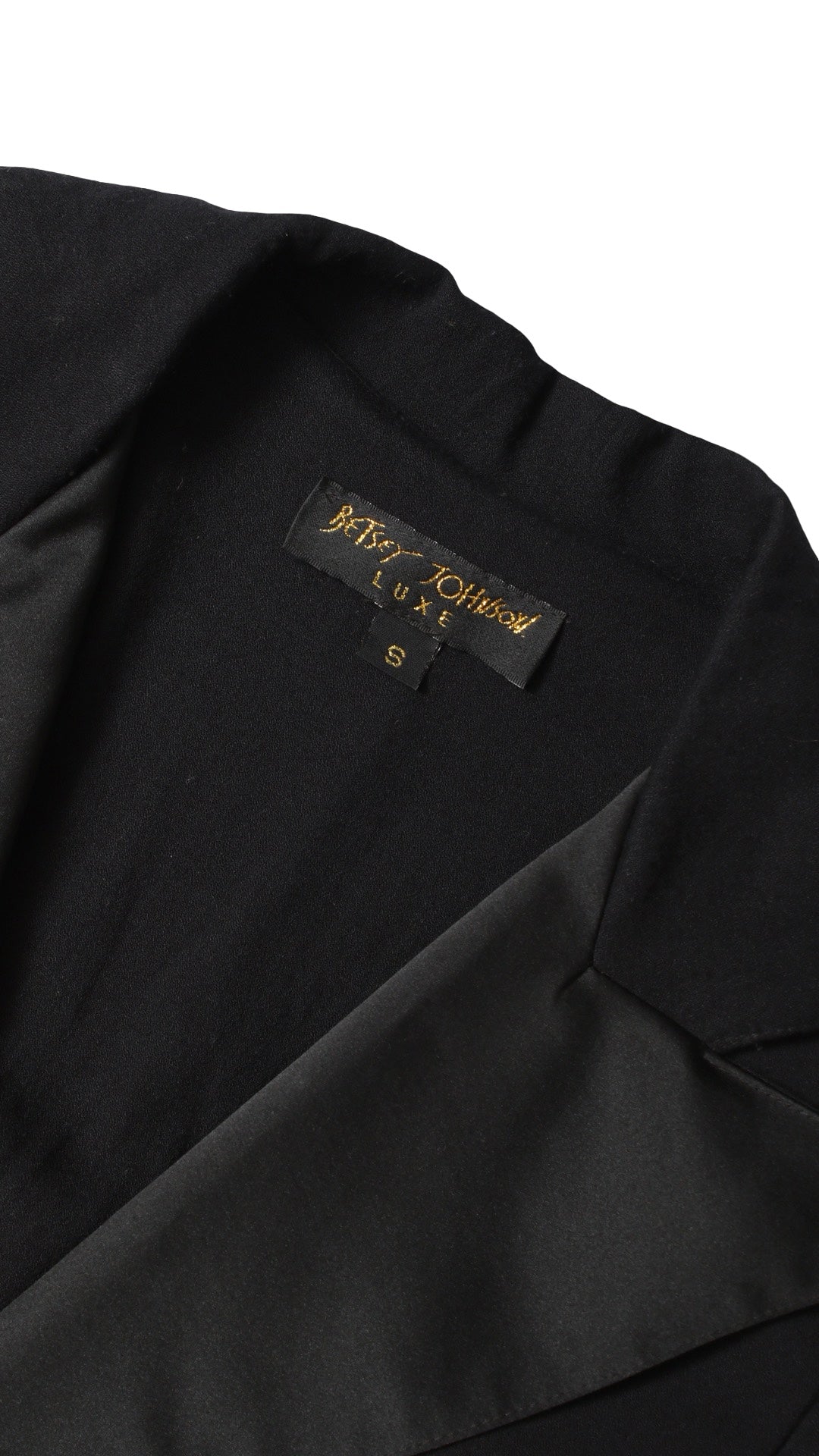 NEW | 1990s BETSEY JOHNSON Black Tuxedo Tailcoat Jacket | small/medium
