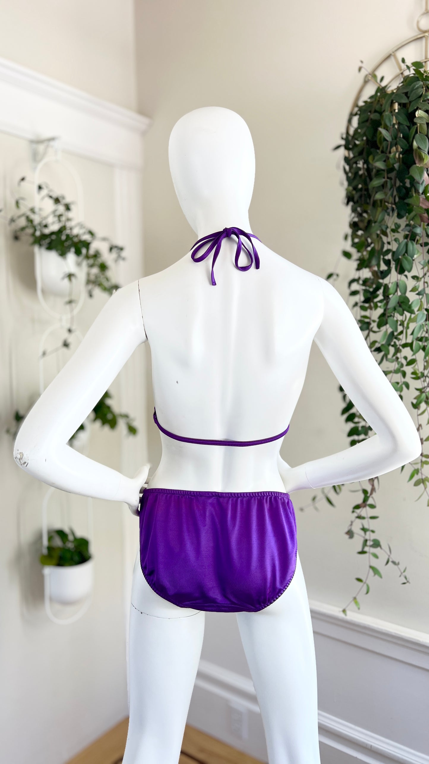 1970s Purple Bikini | x-small/small