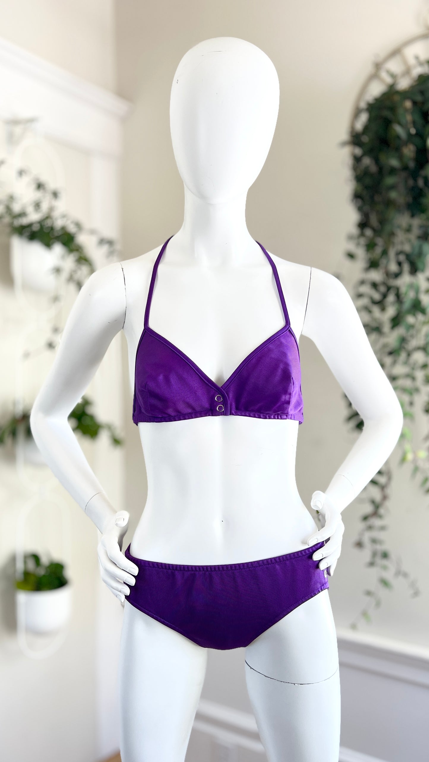 1970s Purple Bikini | x-small/small