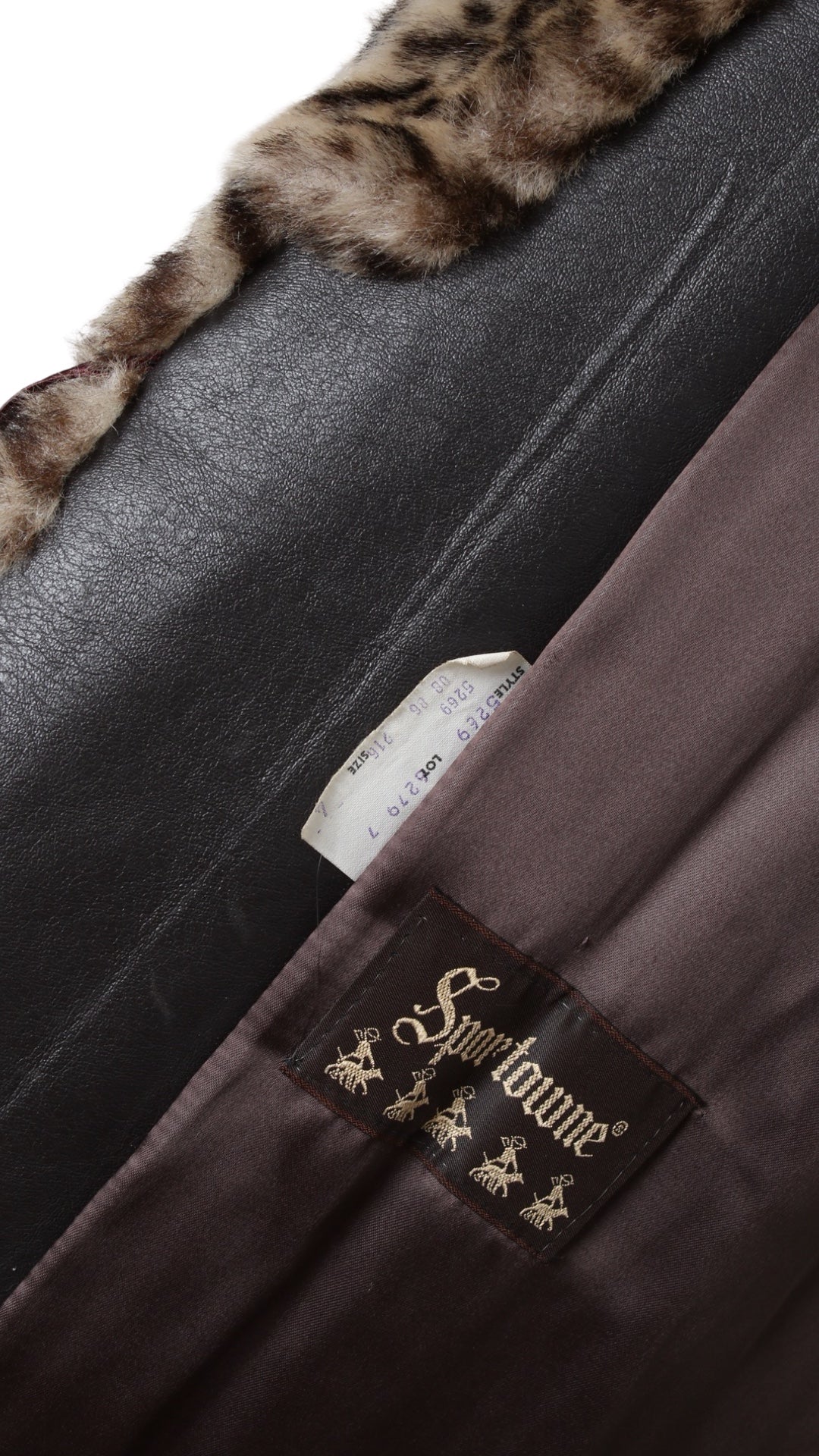 1970s 1980s Plush Animal Print Faux Fur Coat | medium