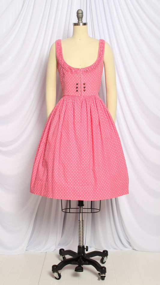NEW | 1960s LANZ OF SALZBURG Floral Dirndl Dress | small/medium