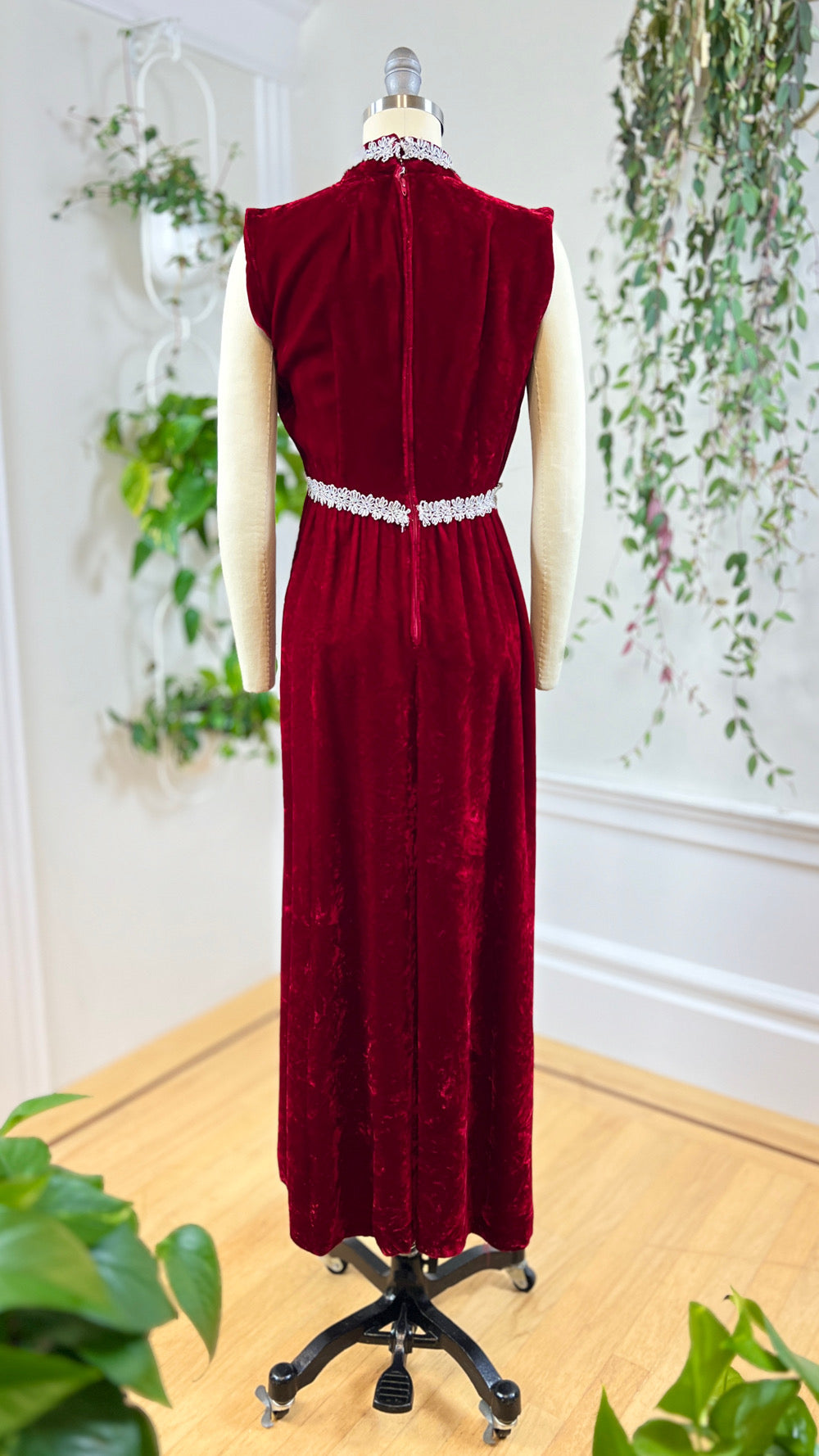 1970s Velvet Party Dress & Cape Set | small 1970s Velvet Party Dress & Cape Set | small