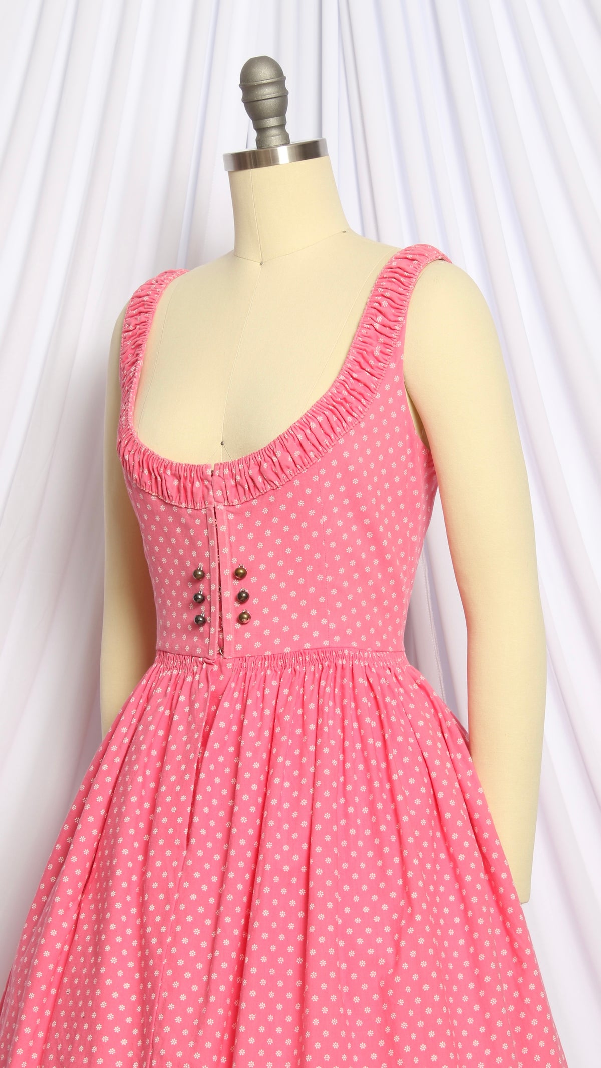 NEW | 1960s LANZ OF SALZBURG Floral Dirndl Dress | small/medium