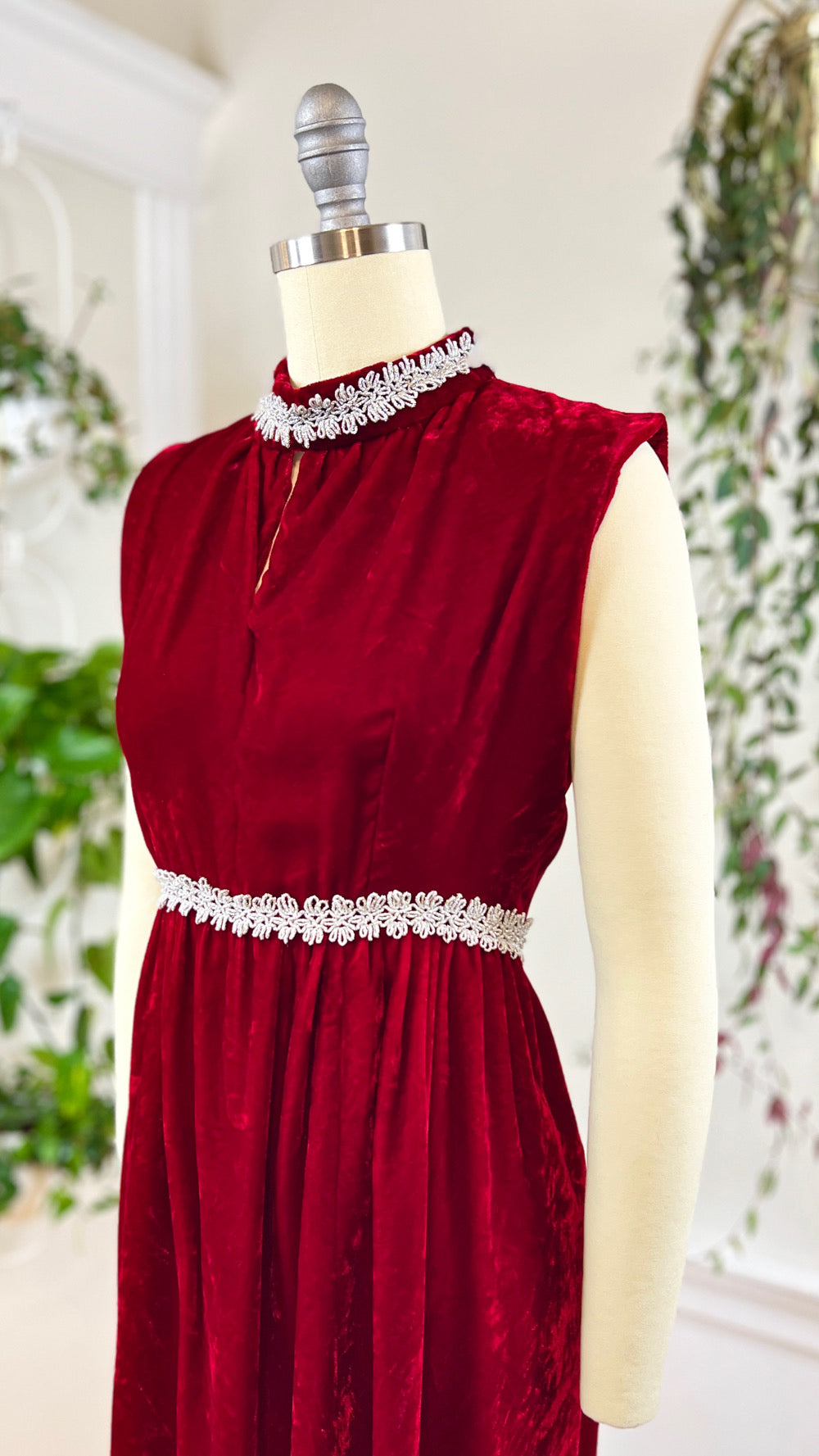 1970s Velvet Party Dress & Cape Set | small 1970s Velvet Party Dress & Cape Set | small