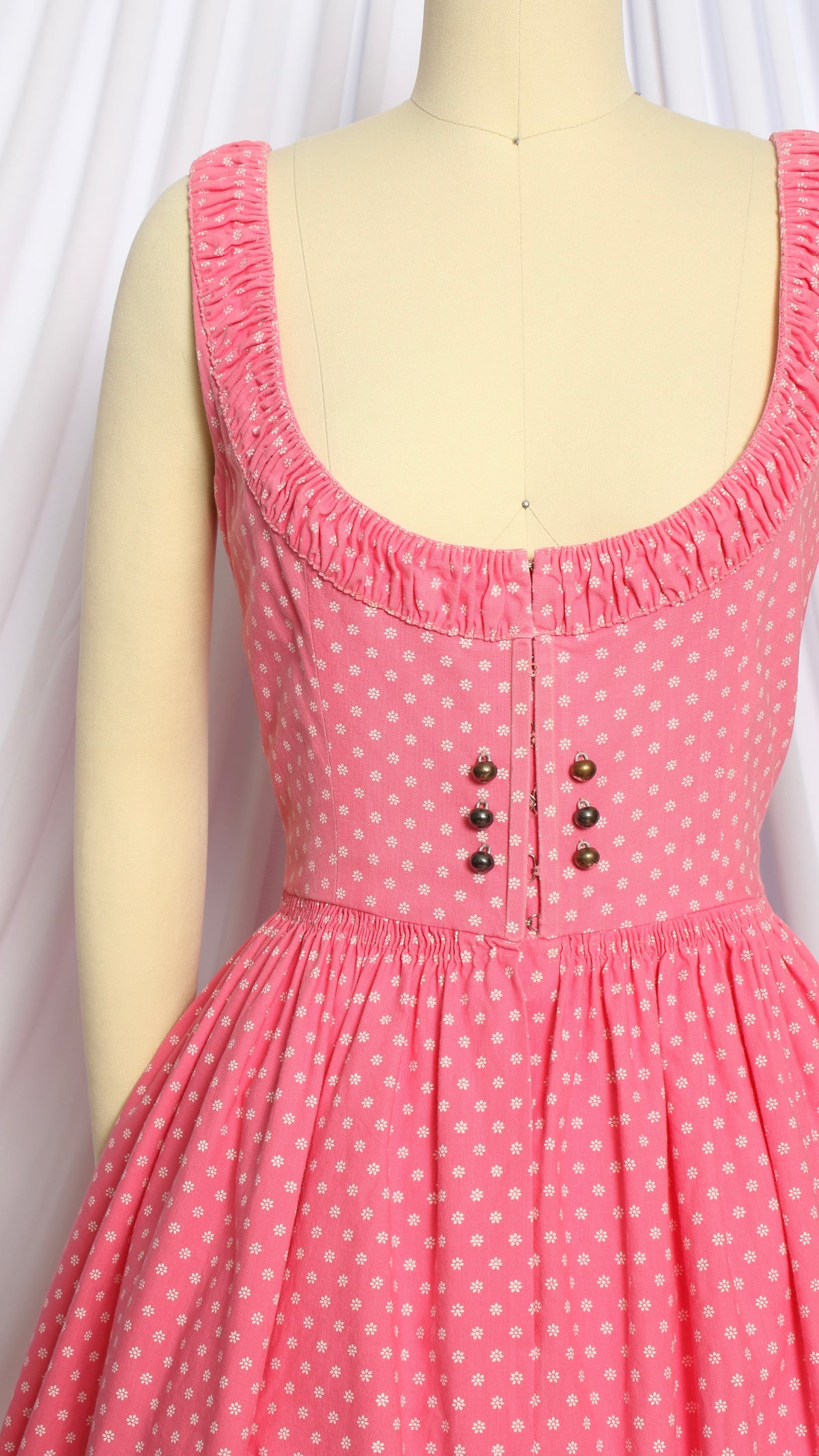 NEW | 1960s LANZ OF SALZBURG Floral Dirndl Dress | small/medium