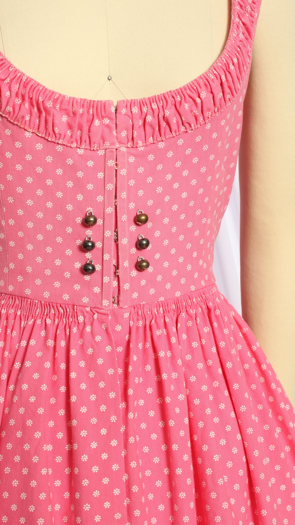 NEW | 1960s LANZ OF SALZBURG Floral Dirndl Dress | small/medium