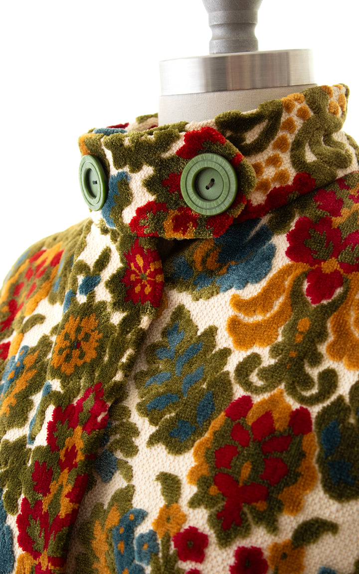 1960s 1970s Floral Tapestry Coat | medium main image 0