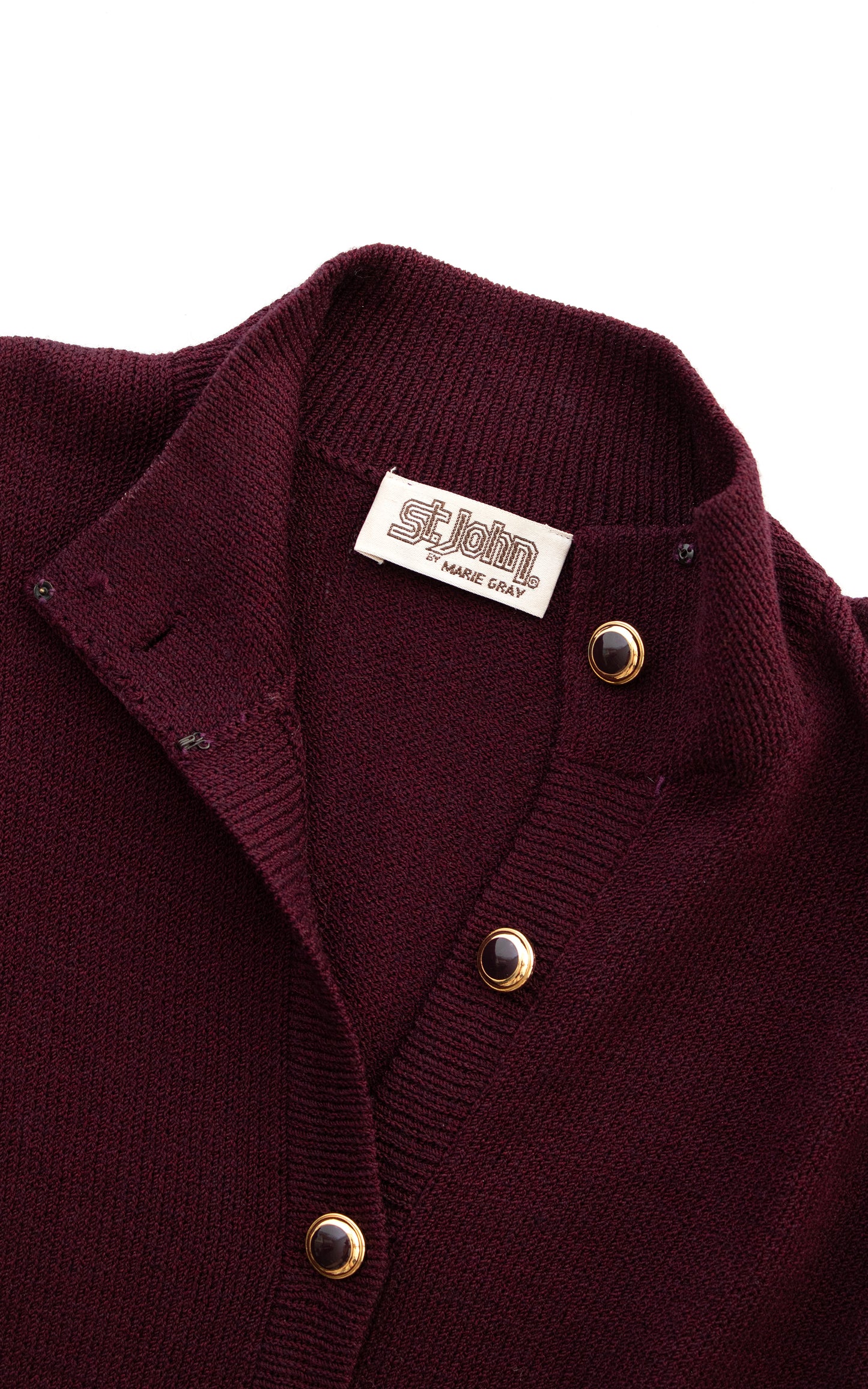 1970s 1980s ST JOHN KNITS Sweater Dress | small/medium