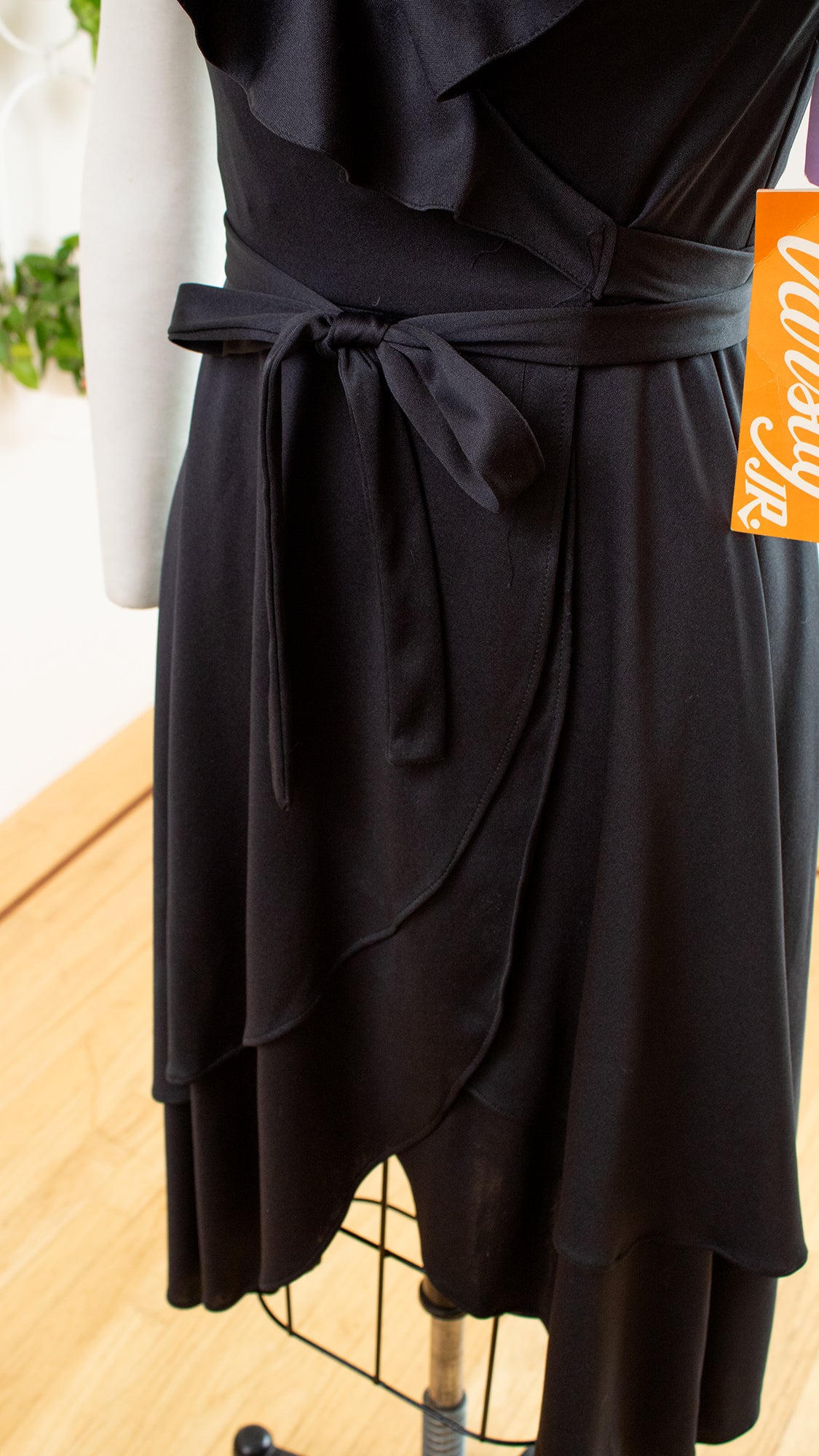 1970s DEADSTOCK Jersey Wrap Dress | small/medium