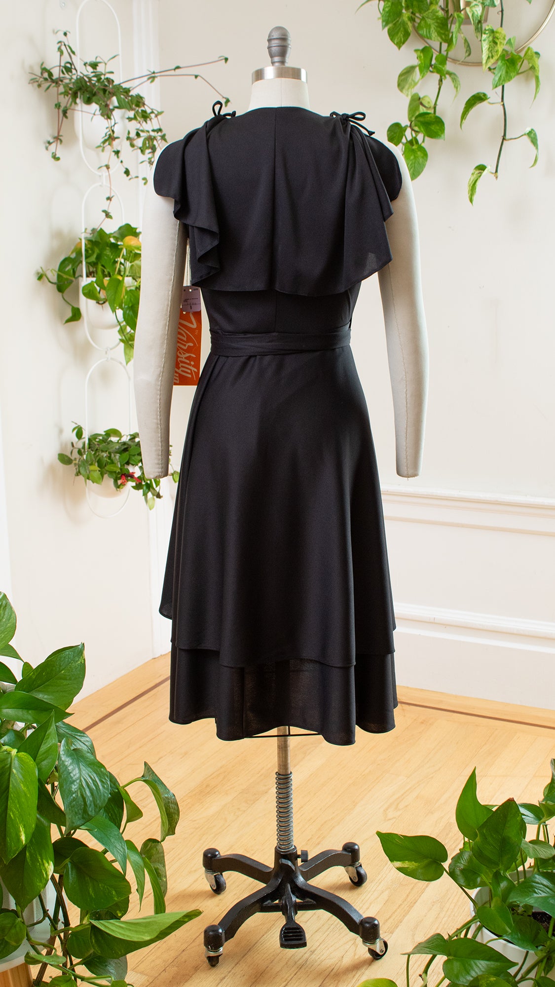 1970s DEADSTOCK Jersey Wrap Dress | small/medium