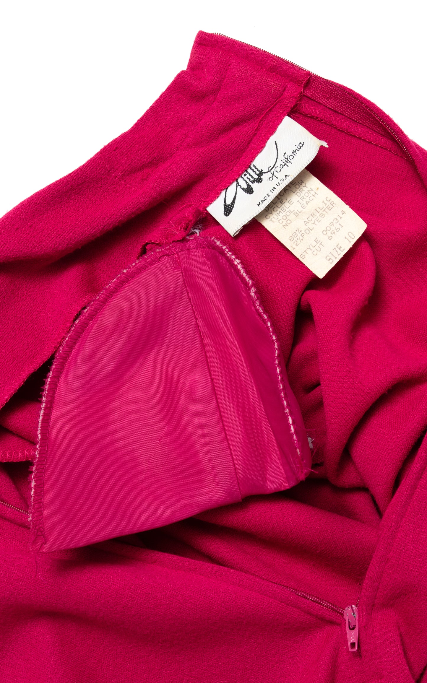 1980s Knit Jersey Belted Dress | medium/large