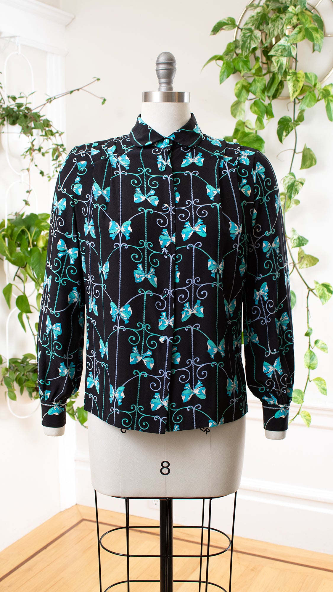 1960s EMILIO PUCCI Silk Blouse | small/medium