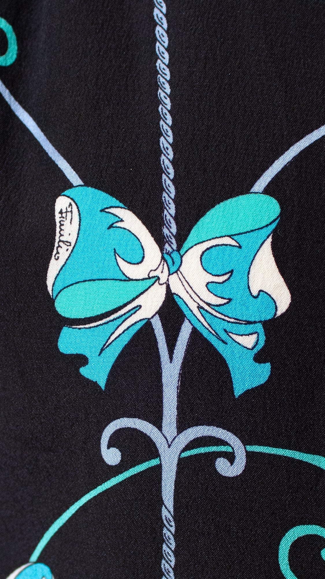 1960s EMILIO PUCCI Silk Blouse | small/medium